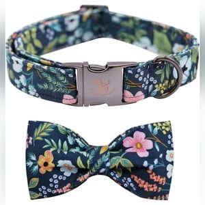 Large Dog Collar with Bow